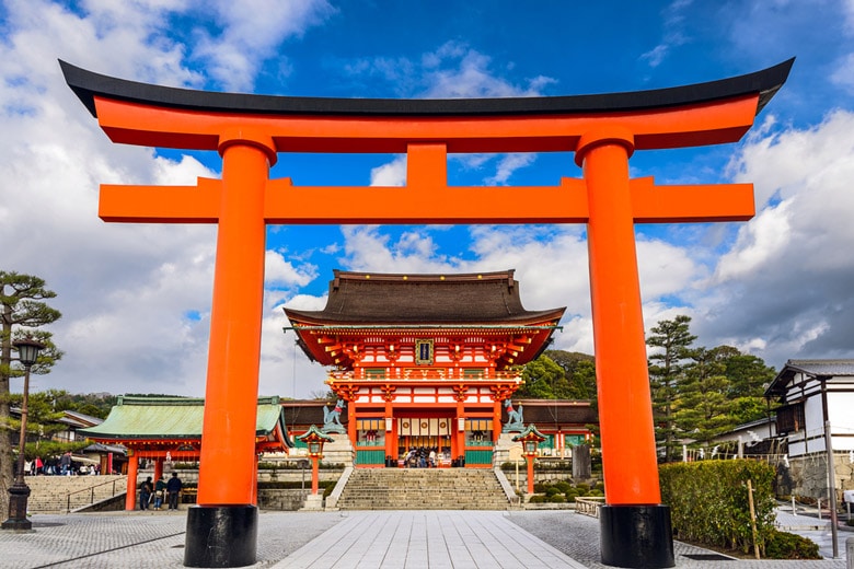 Fushimi Inari-taisha Shrine in Kyoto