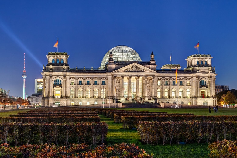 Reichstag Building in Berlin