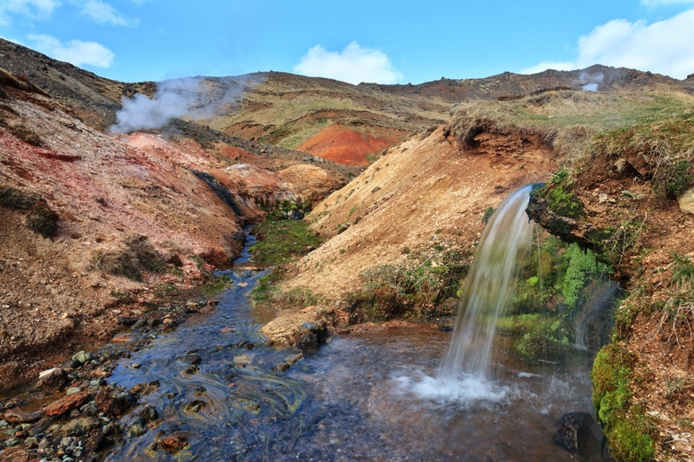 Reykjadalur Hot Springs in Reykjavik