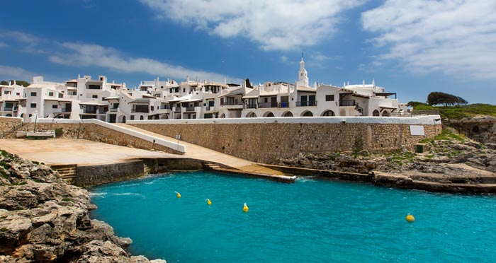 Binibeca Vell in Menorca