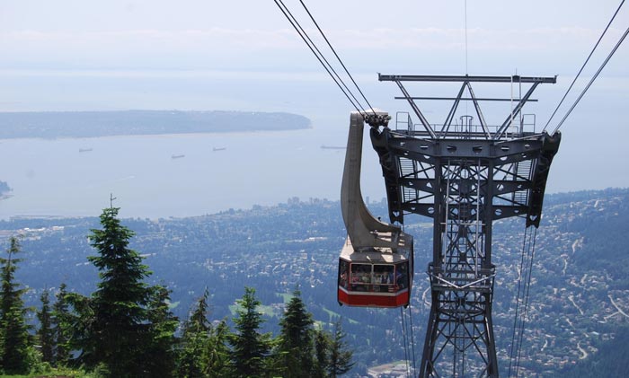 Grouse Mountain in Vancouver