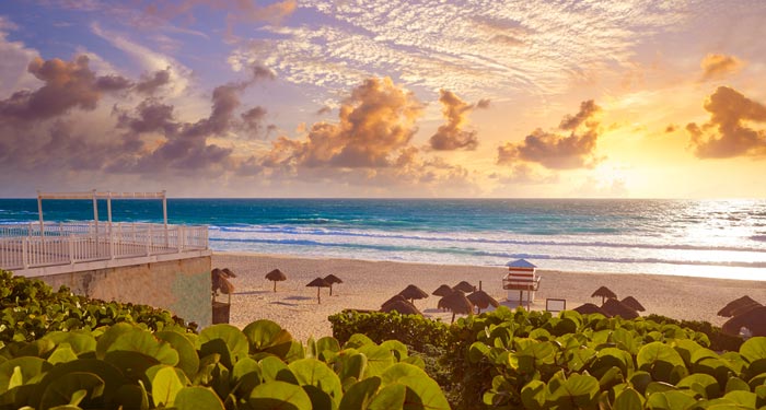 Playa Delfines in Cancun