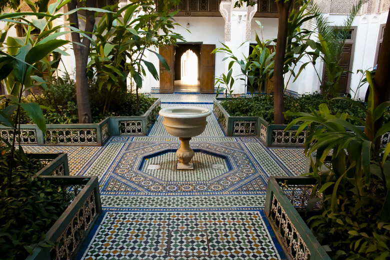 Bahia Palace in Marrakesh