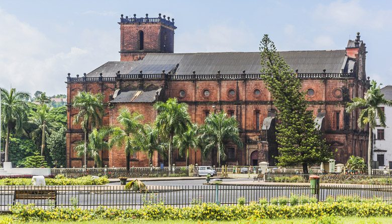 Basilica of Bom Jesus in Goa