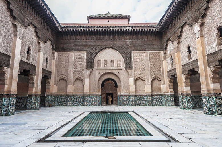 Ben Youssef Madrasa in Marrakesh