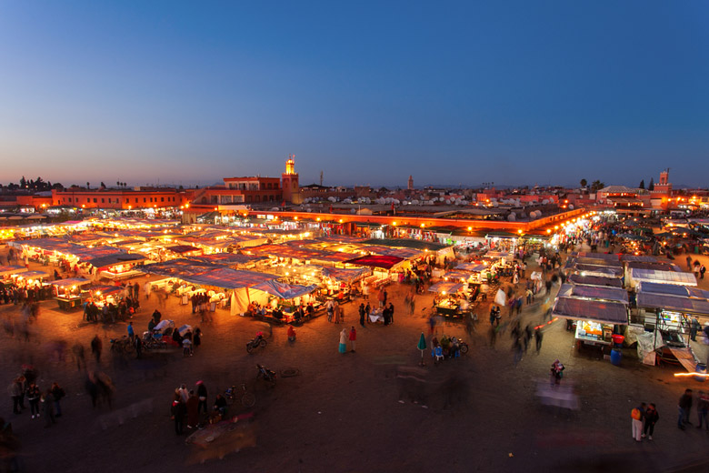 Jemaa el-Fna in Marrakesh