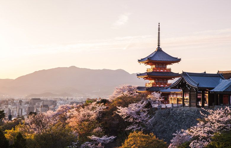 Kiyomizu-dera Temple in Kyoto