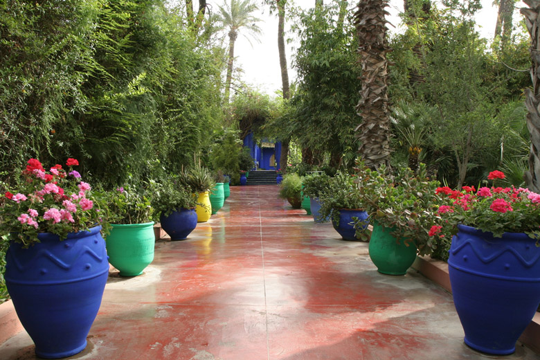 Majorelle Garden in Marrakesh