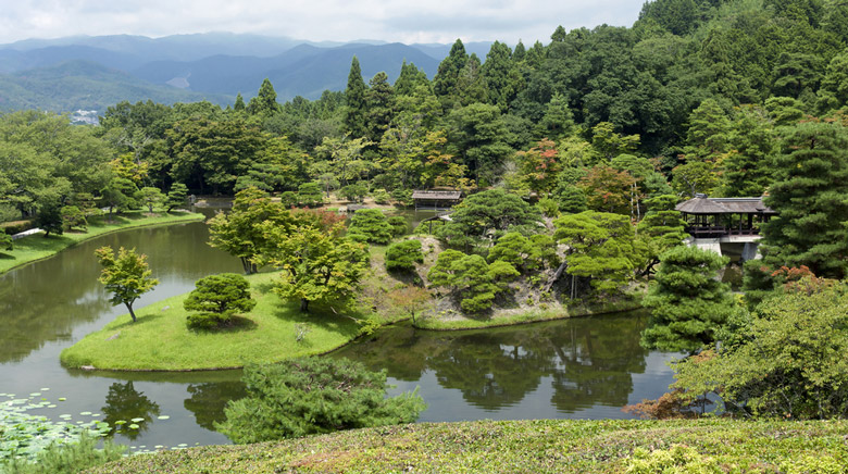 Shugaku-in Imperial Villa in Kyoto