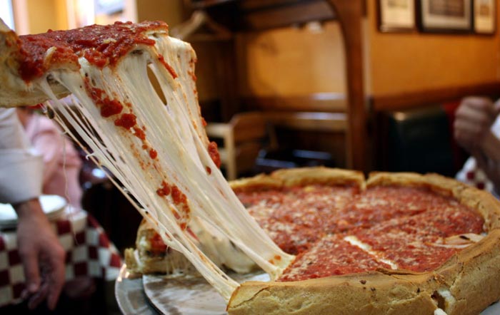 Chicago Cuisine – deep-dish pizza