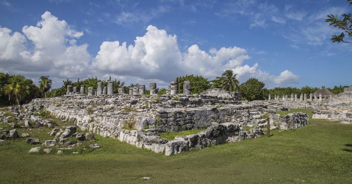 El Rey Archaeological Zone in Cancun