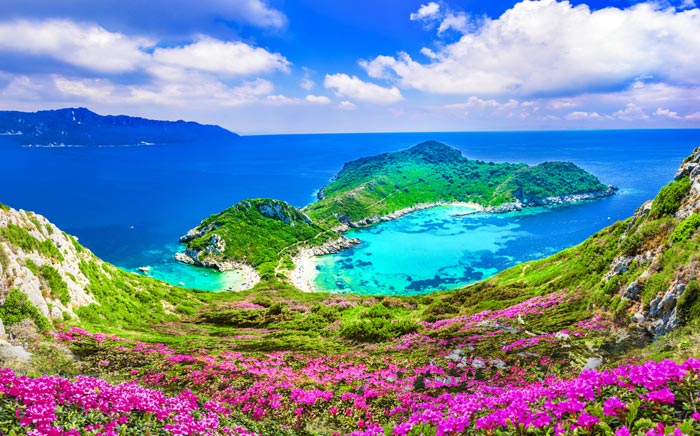 Porto Timoni Beach in Corfu