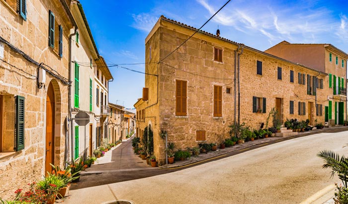 Alcudia Old Town in Majorca