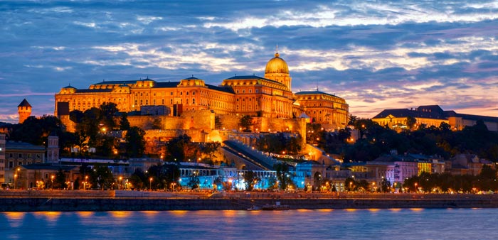 Castle Hill in Budapest