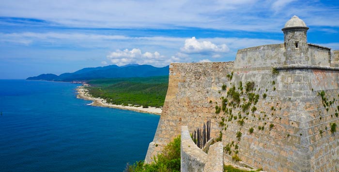 Castillo de San Pedro de la Roca in Cuba