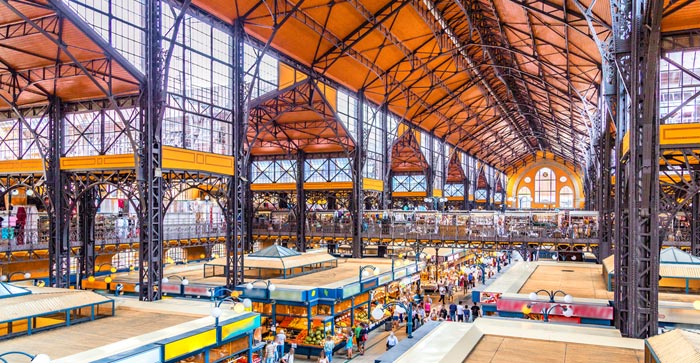 Central Market Hall in Budapest