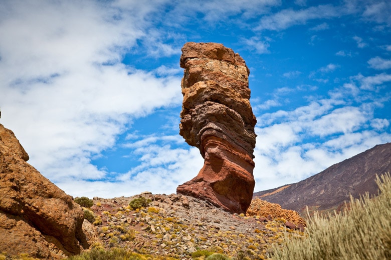 Close-up of Los Roques de Garcia in Tenerife