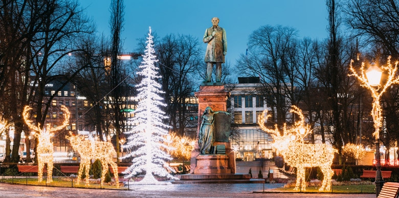 Esplanadi Park in Helsinki