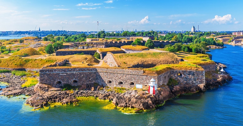 Fortress of Suomenlinna in Helsinki