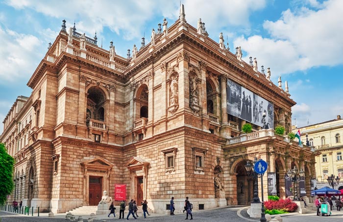 Hungarian State Opera House in Budapest