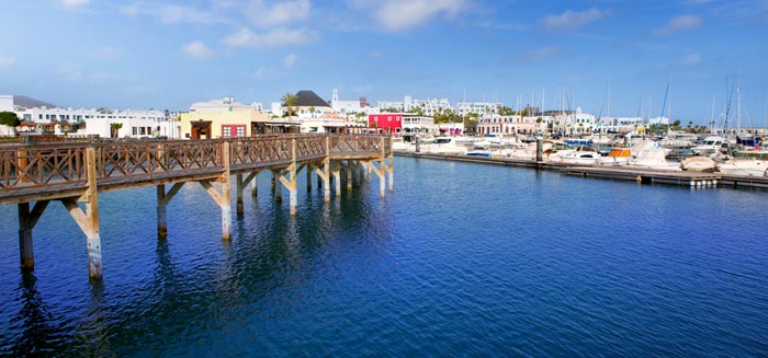 Marina Rubicon in Lanzarote