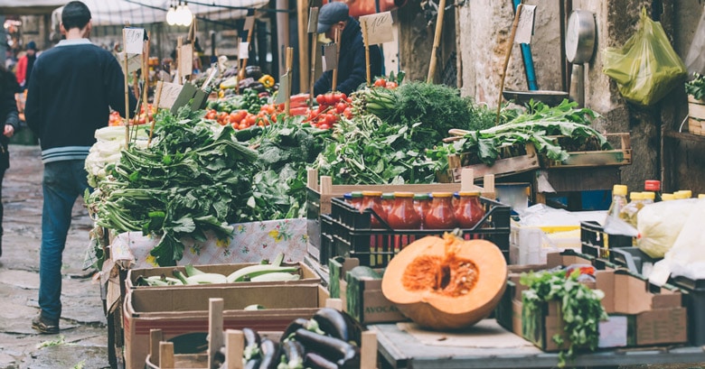 Mercato Ballaro in Palermo