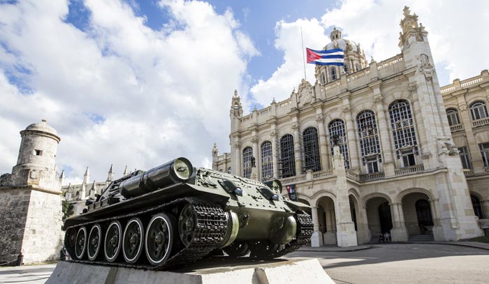 Museo de la Revolucion in Cuba