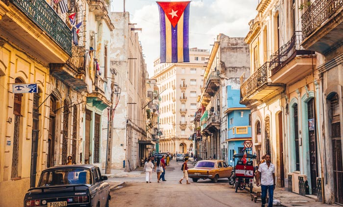 Old Havana in Cuba