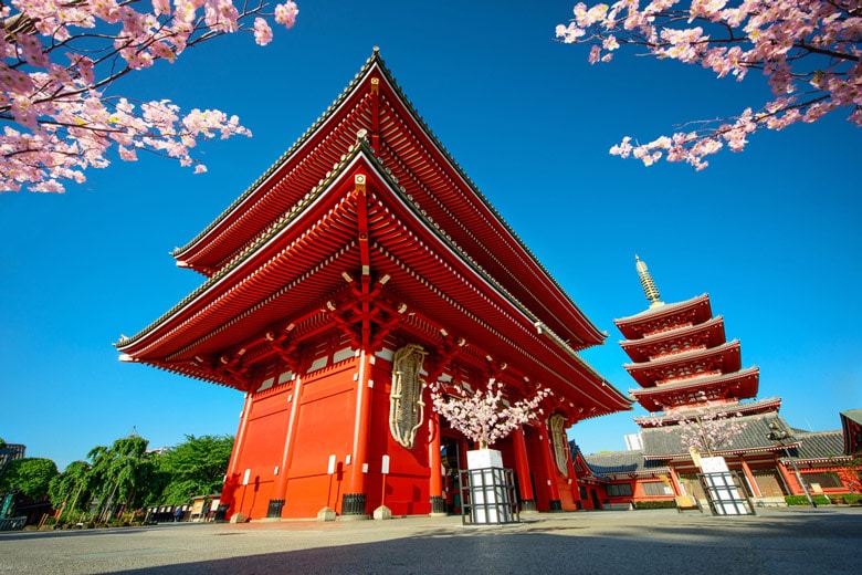 Senso-ji Temple in Tokyo