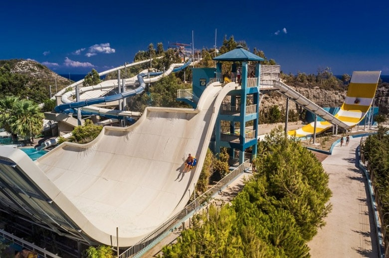 The Water Park in Rhodes