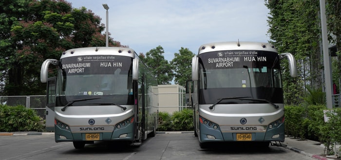 Bangkok til Hua Hin med buss