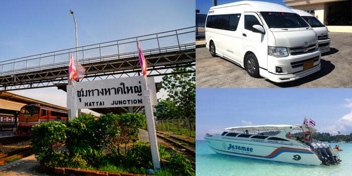 Van Bangkok naar Koh Lipe per trein, busje en veerboot