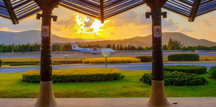 Z Bangkoku na Koh Samui samolotem