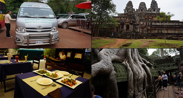 De Bangkok a Siem Riep en tour privado