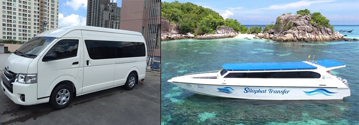 Hat Yai til Koh Lipe med minibuss og speedbåt