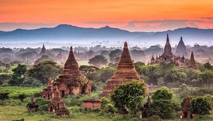 Cómo ir de Rangún a Bagan