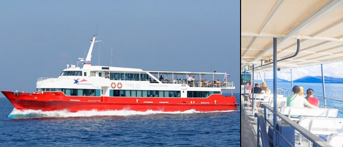 Koh Samui to Koh Tao by high-speed ferry