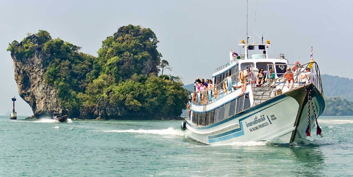 Từ Krabi đến Koh Lanta bằng phà dân dụng