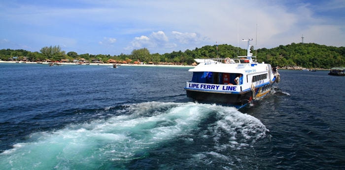 Mit der Anschlussfähre von Langkawi nach Koh Lipe