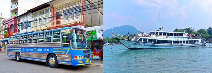 Z Phuket na Koh Lanta autobusem i łodzią