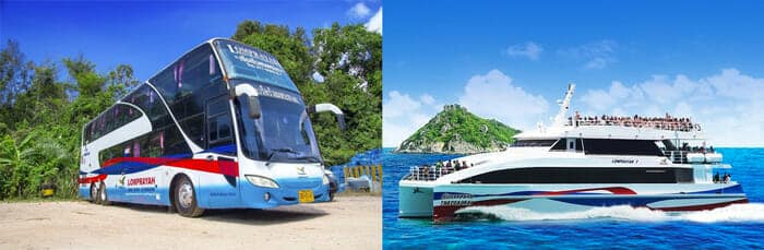 Mit dem Bus und Katamaran von Phuket nach Koh Tao