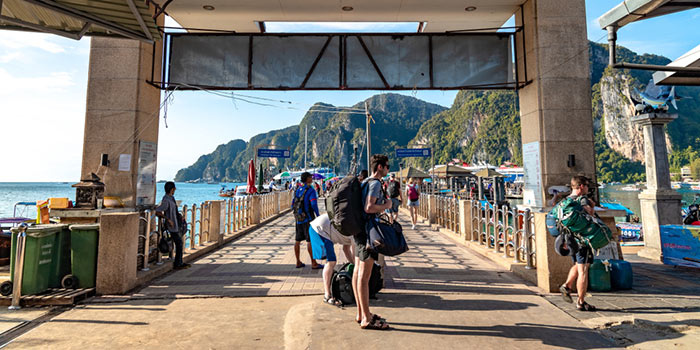 Tonsain Laituri, Koh Phi Phi