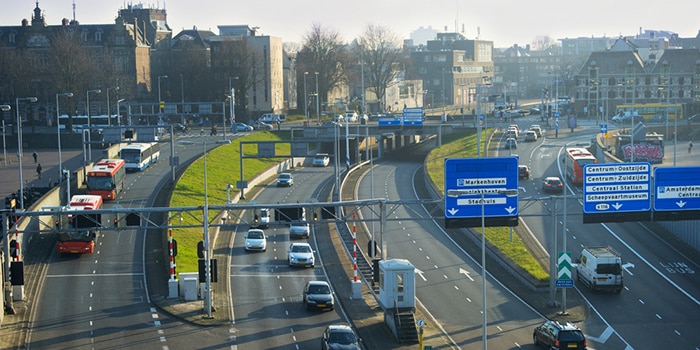 Van Amsterdam naar Brussel per auto