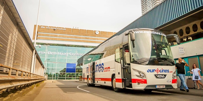 Z Amsterdamu do Londynu autobusem