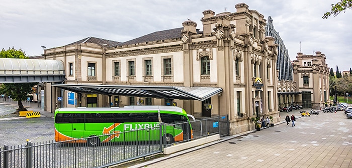 Busstation Barcelona Nord