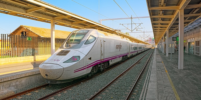 Barcelona to Madrid by train