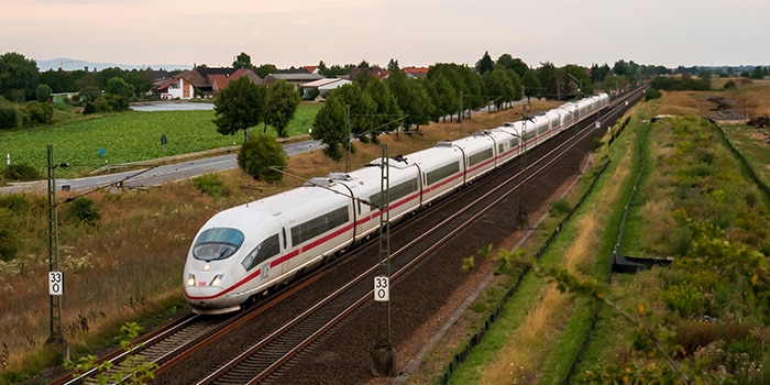 Van Berlijn naar München per trein