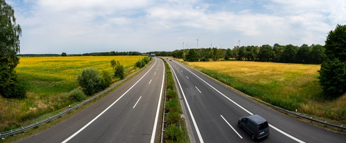 Van Berlijn naar Praag per auto