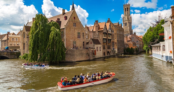 Brussel til Brugge med organisert tur