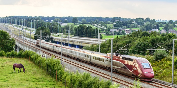 Brussel til Paris med hurtigtog